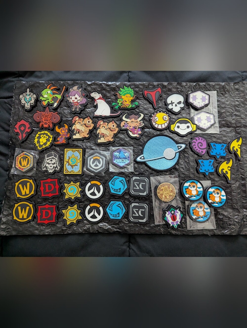 Blizzcon Patches, lot of 40+